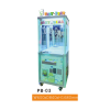 PB-03 Slim Single Claw Machine – Fruit-Theme LED Glass Crane Machine for Convenience Stores