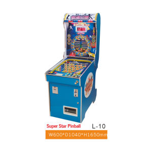 Super Star Pinball_clean Super Star Pinball L-10 – Olympic-Star Theme Coin-Operated Pinball Arcade Machine for Sale