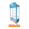 Tall Showcase HB-13 Prize Display Cabinet – LED Glass Showcase for Plush Toys & Prizes, Arcade Game Accessory