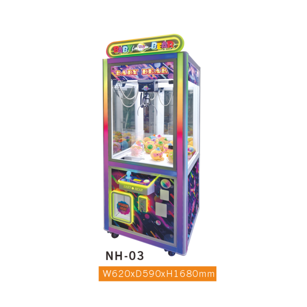 NH-03 Galaxy-Theme Narrow-Body Claw Machine – Space-Saving LED Crane for Convenience Stores