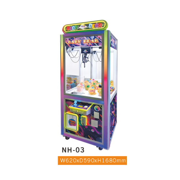 NH-03 Galaxy-Theme Narrow-Body Claw Machine – Space-Saving LED Crane for Convenience Stores